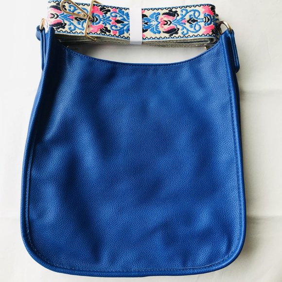 ahdorned Bags Ahdorned Messenger Crossbody Blue Bag Guitar Staps